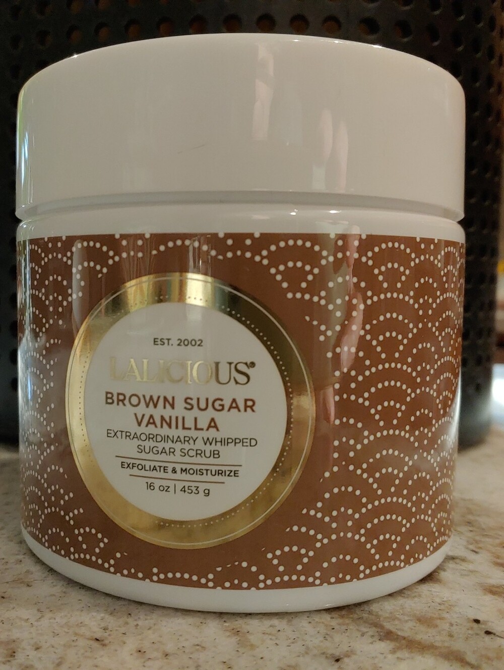 Lalicious Brown Sugar Vanilla Sugar Scrub